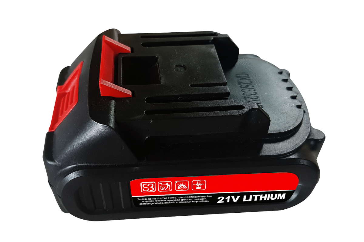 21v battery 21V cordless drill Battery – 21V Rechargeable Lithium-ion Battery for Cordless Power Tools - Image 1