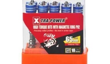 Strong Magnetic Bit Set 65mm Phillips S2 Double Head Screw Driver With Magnet Ring