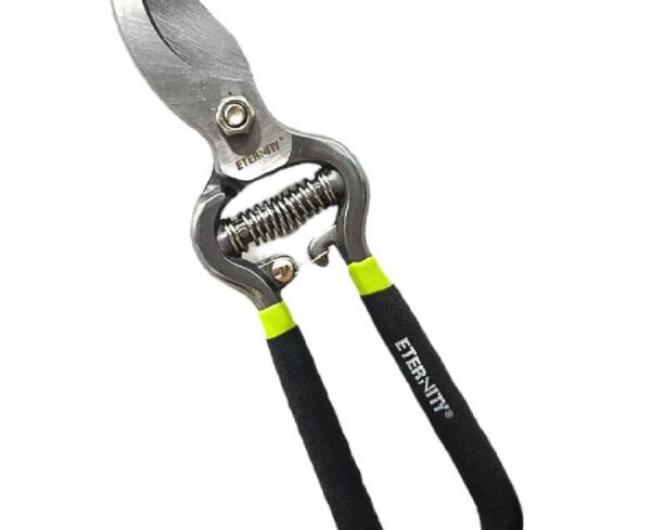 Heavy Duty 8 Inch Garden Bypass Pruning Shears | SK5 Carbon Steel With Teflon Coating Blade