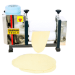 Samnantools Stainless Steel Samosa Patti Machine with Teflon Roller | Automatic Dough Sheet Maker for Samosa Patti, Spring Roll & Momo Wrappers - Image 3