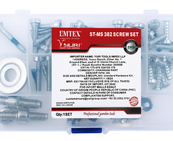 MS381 Screw Set Kit – Compatible Replacement Screws for Chainsaw Assembly and Repair