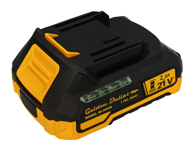 BULLET 21V (2Ah) Cordless Battery MEX2020 – Rechargeable Lithium-ion Battery for Power Tools