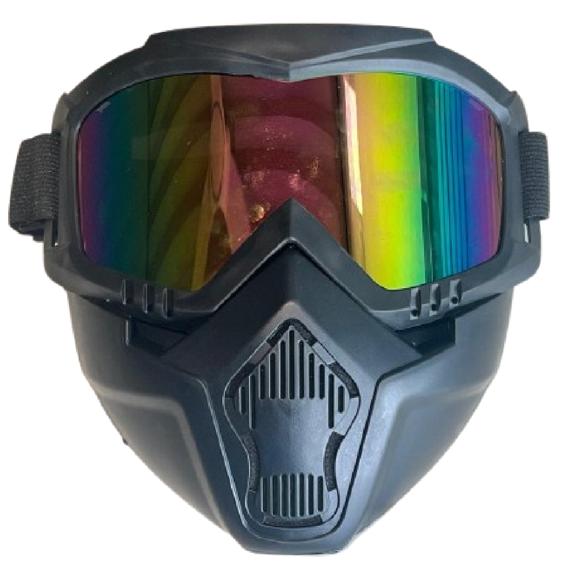 mask Full Face Protective Shield with Detachable Mask & Anti-Scratch Goggles | Adjustable Safety Face Guard for Lawn Cutting, Grinding, Wood Cutting & Outdoor Work - Image 1