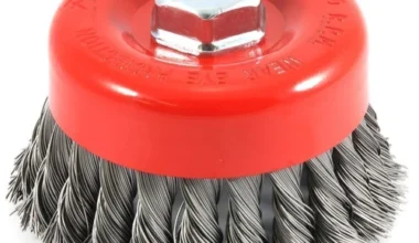 Cup Brush 4" (100mm) Twisted – Heavy Duty Wire Brush for Rust Removal & Surface Cleaning