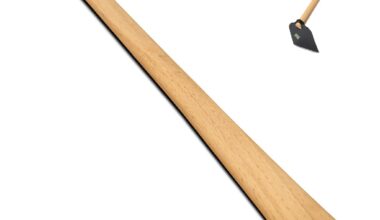 3 Feet Wooden Handle for Spade, Manvetty & Farming Tools | Durable Hardwood Replacement Handle for Garden & Agricultural Use | Handle Only (1pc)