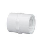 20mm PVC Threaded Coupling | One Side 3/4 Inch Female Threaded Adaptor | 3/4 inch PVC connector | Pack of 10 - Image 2