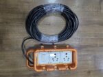Industrial Unbreakable Extension Box with 18 Mtrs Pioneer Cord Wire | Heavy-Duty Shockproof Power Extension for Workshops, Construction & Home Use - Image 2