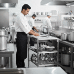 Samnantools Stainless Steel Restaurant Sink with Shelf and Tap – Commercial Kitchen Sink with Faucet, Undershelf Storage & Drainboard – Heavy Duty for Hotels, Cafes & Catering Use - Image 2