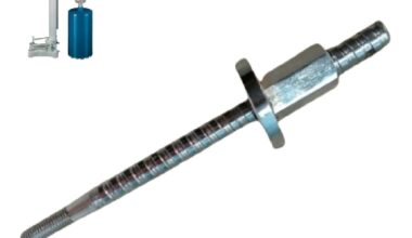 Samnantools Core Cutter Machine Center Bolt – Replacement Center Rod for Imported Core Cutters | Heavy Duty Spare Part for Paper Core Cutting Machines | Universal Fit Design